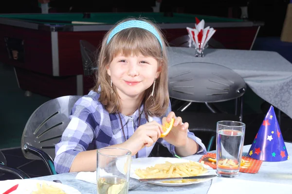 Aniversário menina — Fotografia de Stock