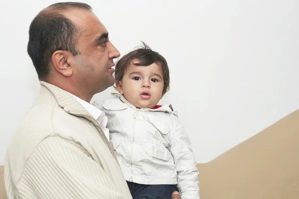 Child with his father — Stock Photo, Image