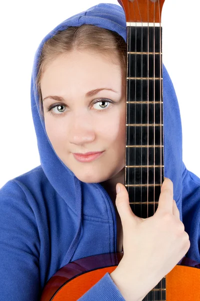 A gitár lány — Stock Fotó