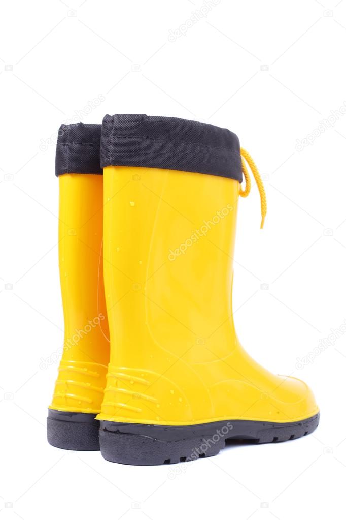 Rubber boots