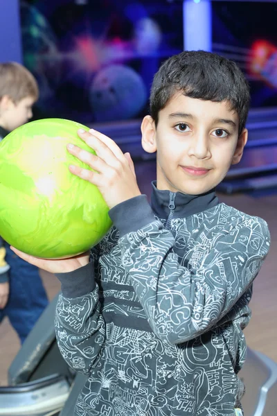 Bowling spelare — Stockfoto