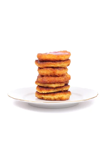 Frittelle con la marmellata — Foto Stock