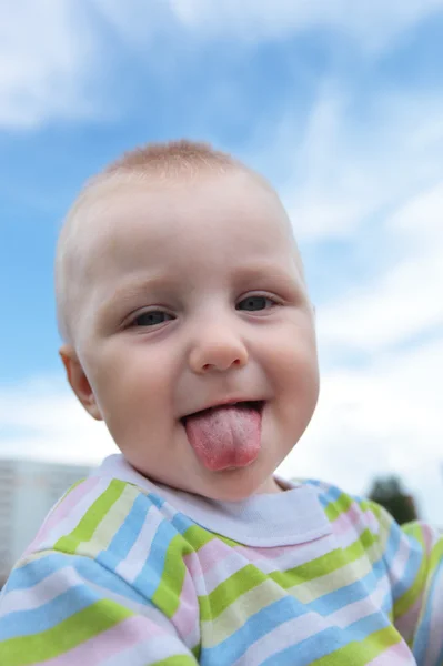 Schattige kleine baby — Stockfoto