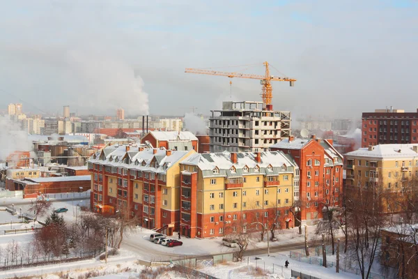 Roofs of the quiet center of the city — Stock Photo, Image