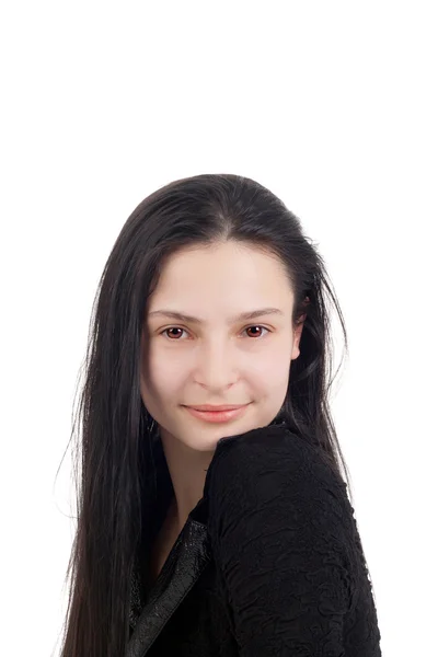 Young brunette girl — Stock Photo, Image