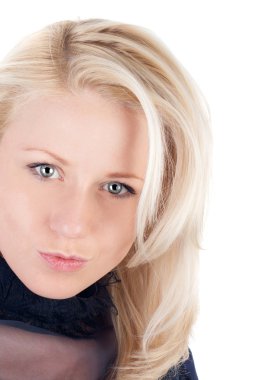 güzel sarışın kız