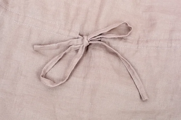 米色纺织弓 — 图库照片