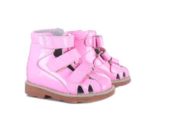 Sapatos para bebê pequeno — Fotografia de Stock