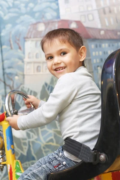 Little boy on the playground — Stock Photo, Image