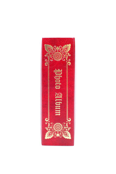 Красный фотоальбом
