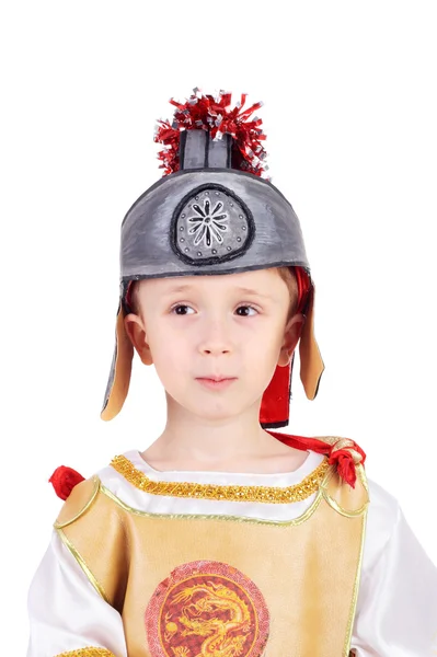 Little kid  legionary — Stock Photo, Image