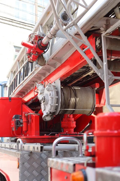 Red fire engine — Stock Photo, Image