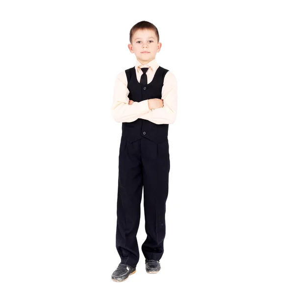 Молодой джентльмен в костюме — стоковое фото