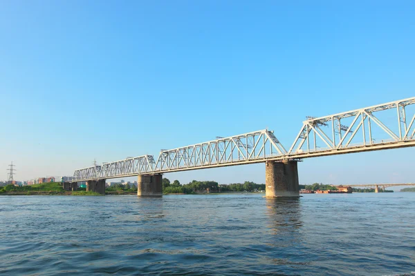 Most kolejowy wielki — Zdjęcie stockowe