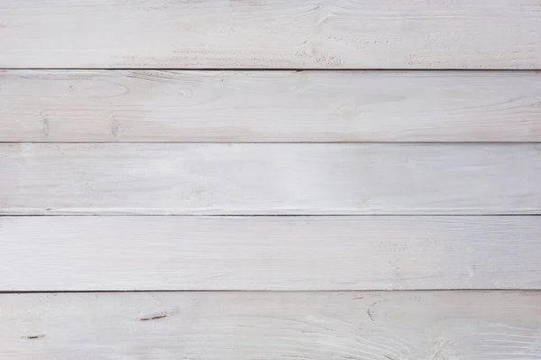 White Wooden Background Top View — Stock Photo, Image