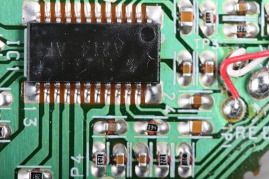 PCB ile IC küçük parça