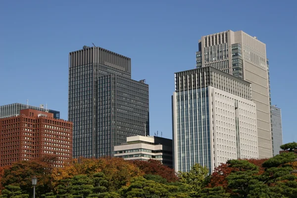 Tóquio edifício moderno — Fotografia de Stock
