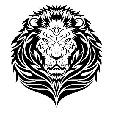 Free Free 186 Tribal Lion Svg SVG PNG EPS DXF File