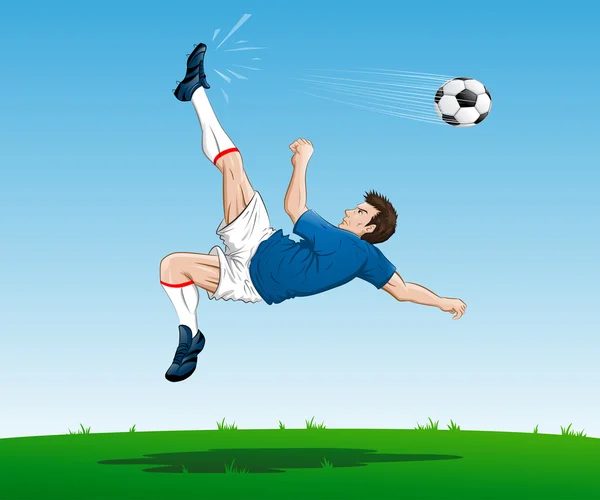 Bicyclekick — Stockvector