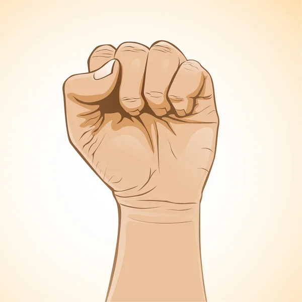 bir yumruk vektör görüntü