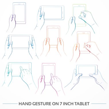 El hareketi 7 inç tablet