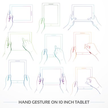 El hareketi 10 inç tablet