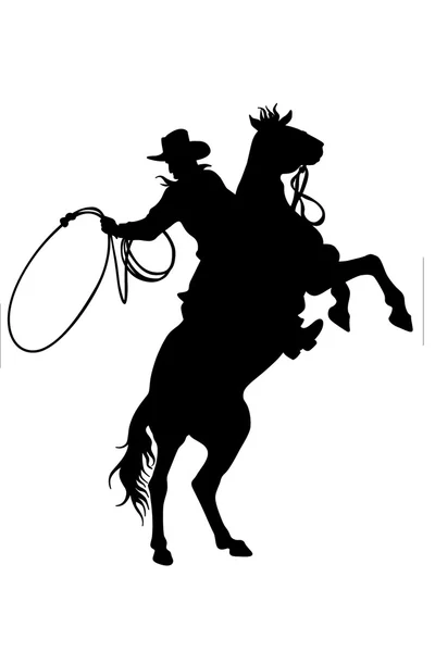 Cowboy — Vettoriale Stock