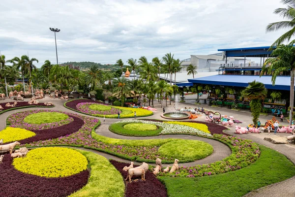 Pattaya Thailand Μαΐου 2022 Nongnooch Tropical Βοτανικός Κήπος Είναι Ένα — Φωτογραφία Αρχείου