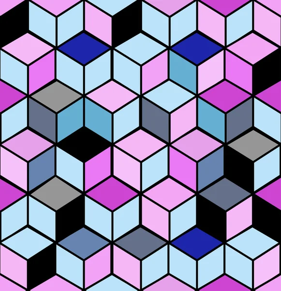 Cubes abstraits — Image vectorielle