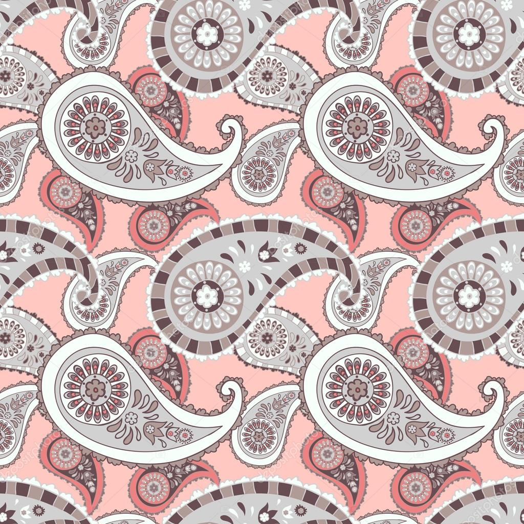 Seamless pattern. Paisley
