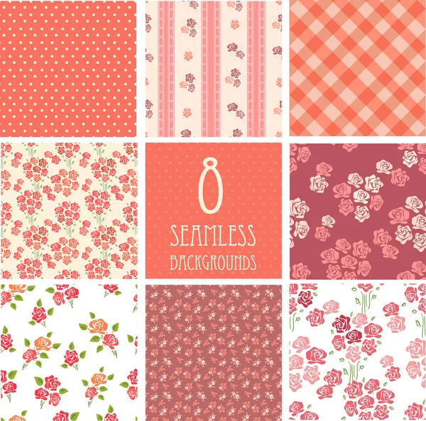 Güllü Retro arka planlar