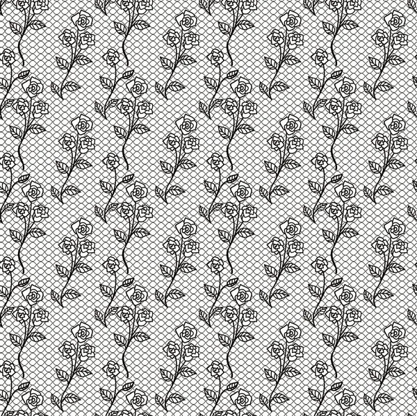 Seamless lace pattern — Stock Vector