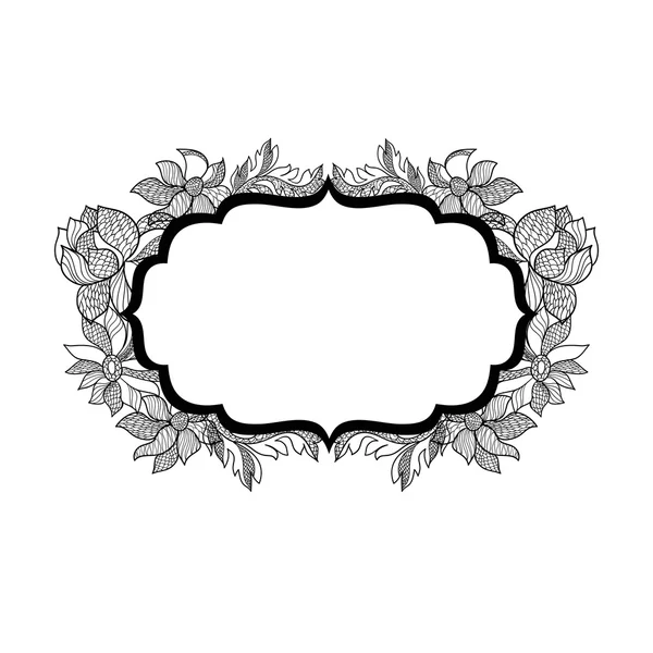 Vintage dentelle fond — Image vectorielle