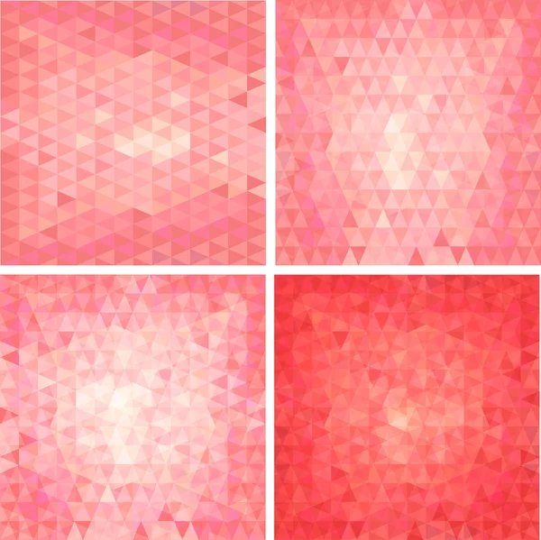 Ροζ φόντο τριγωνικό — Διανυσματικό Αρχείο