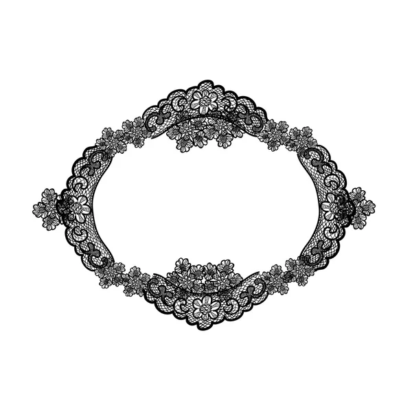 Vintage dentelle fond — Image vectorielle