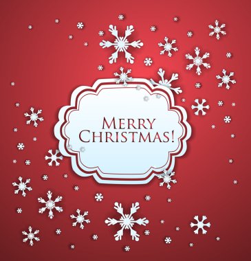 Kırmızı Noel arka plan