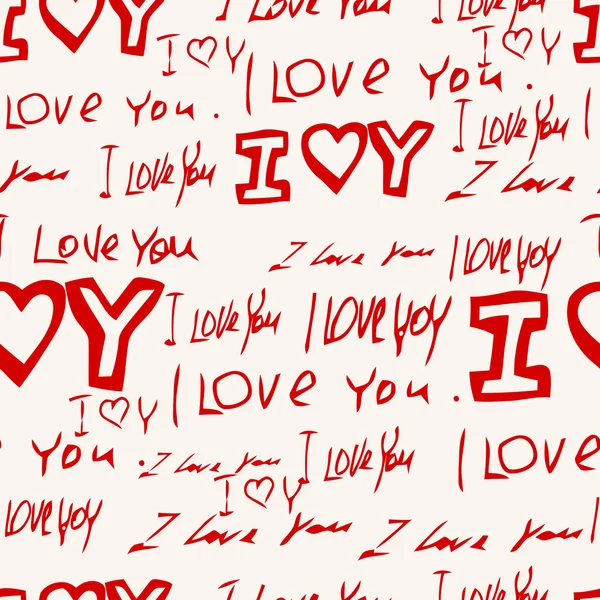 Λέξεις «σ 'αγαπώ"σε ροζ φόντο — Διανυσματικό Αρχείο