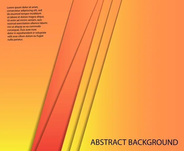 Abstrakt orange vektor bakgrund — Stock vektor