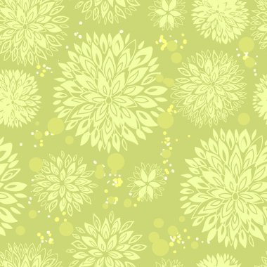 Klasik çiçek desenli.