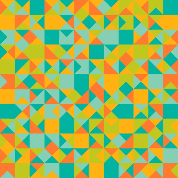 Retro-Muster geometrischer Formen — Stockvektor