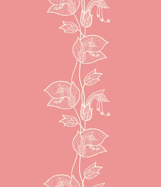 Modèle de dentelle de fleur — Image vectorielle