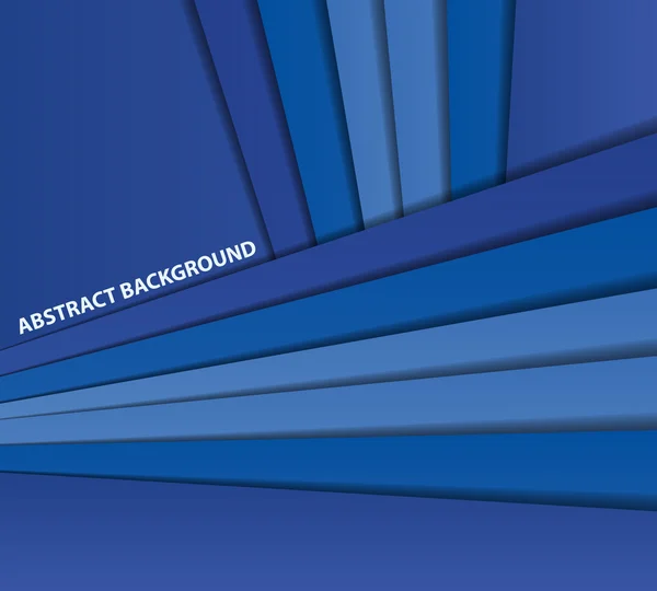 Modré abstraktní pozadí — Stockový vektor