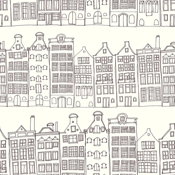 Dikişsiz amsterdam Hollanda arka plan