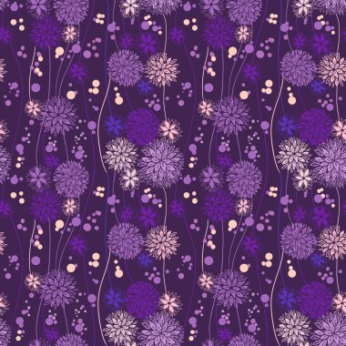 Klasik çiçek desenli.