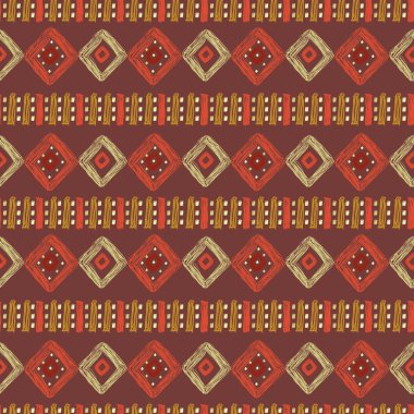 elle çizilmiş geometrik desen