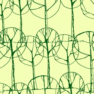 Dekoratif ağaçlar arka plan