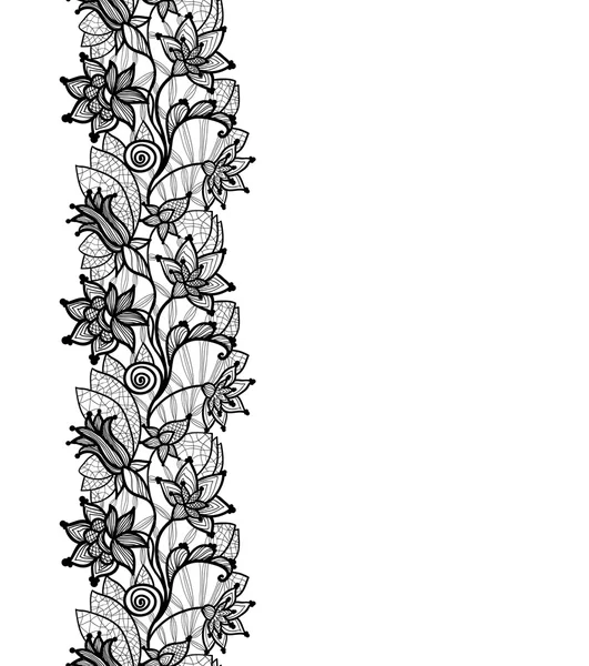 Dentelle florale — Image vectorielle