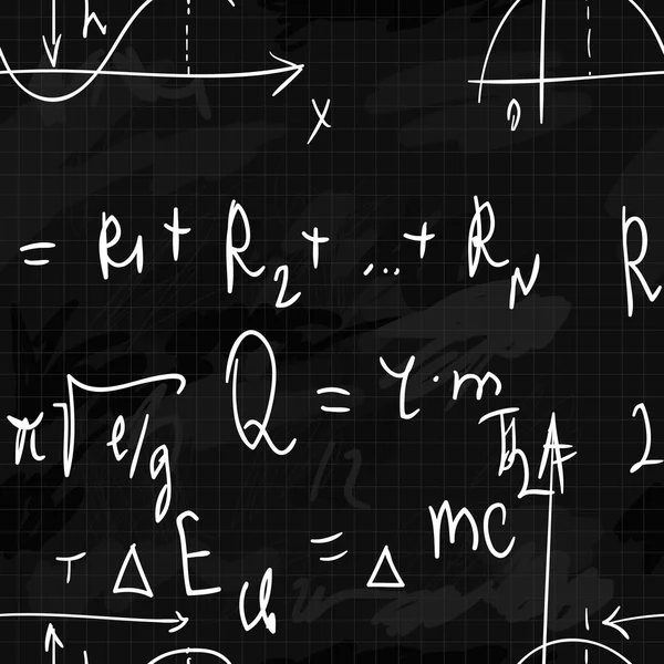 Naadloze formule achtergrond — Stockvector