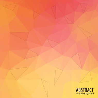 soyut üçgen arka plan.