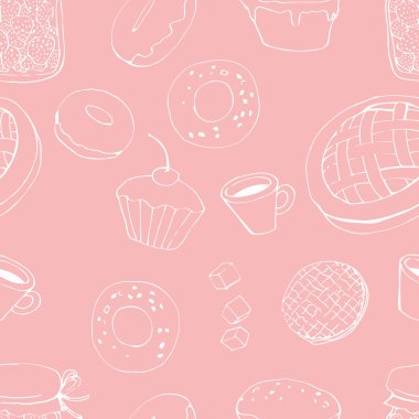 Şekerlerle kusursuz desen